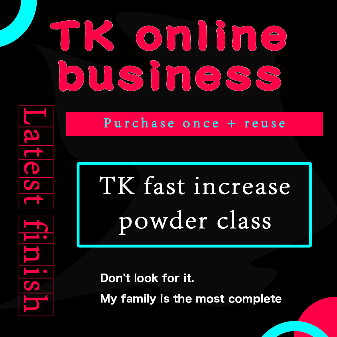 tiktok fast increase powder class